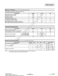 SBR10U45SD1-T Datasheet Page 2