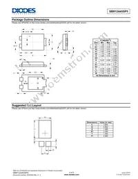SBR12A45SP5-13 Datasheet Page 4