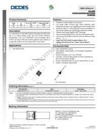 SBR12E45LH1-13 Datasheet Cover