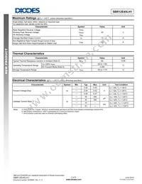 SBR12E45LH1-13 Datasheet Page 2