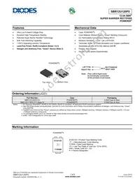 SBR12U120P5-13 Datasheet Cover