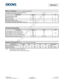 SBR140S1F-7 Datasheet Page 2