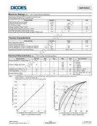 SBR160S23-7 Datasheet Page 2