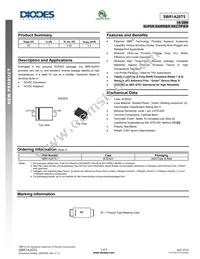 SBR1A20T5-7 Datasheet Cover