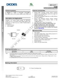 SBR1A30T5-7 Datasheet Cover