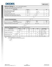SBR1A30T5-7 Datasheet Page 2