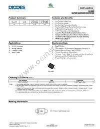 SBR1A40S3Q-7 Datasheet Cover