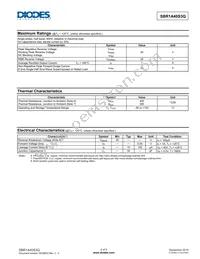 SBR1A40S3Q-7 Datasheet Page 2