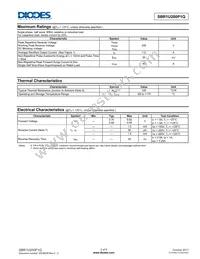 SBR1U200P1Q-7 Datasheet Page 2