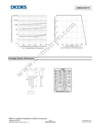 SBR20100CTE Datasheet Page 3