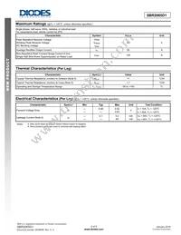 SBR2065D1-13 Datasheet Page 2