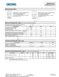 SBR20A120CTFP Datasheet Page 2