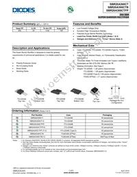 SBR20A300CTFP Datasheet Cover