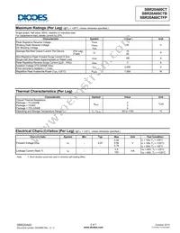 SBR20A60CT Datasheet Page 2