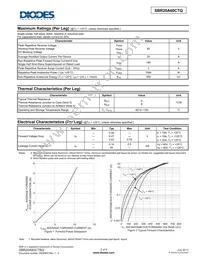 SBR20A60CTBQ-13 Datasheet Page 2