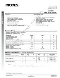 SBR20M150CTFP Datasheet Cover