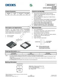 SBR20U50SLP-13 Datasheet Cover
