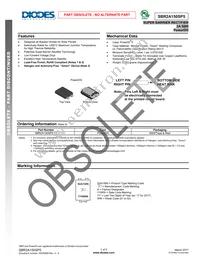 SBR2A150SP5-13 Datasheet Cover