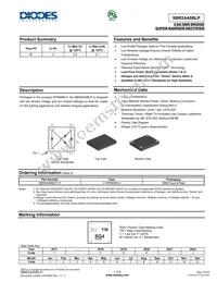 SBR2A40BLP-13 Datasheet Cover