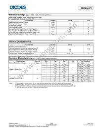 SBR2A40P1Q-7 Datasheet Page 2