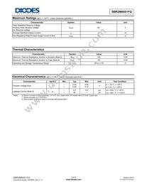 SBR2M60S1FQ-7 Datasheet Page 2