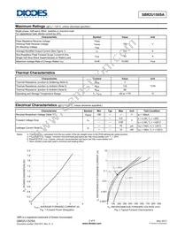 SBR2U150SA-13 Datasheet Page 2