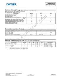 SBR30150CT Datasheet Page 2
