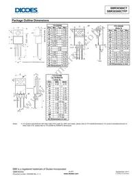 SBR30300CT Datasheet Page 4
