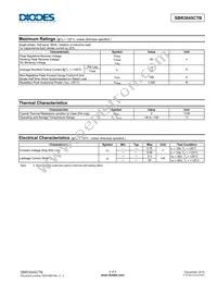 SBR3045CTB Datasheet Page 2