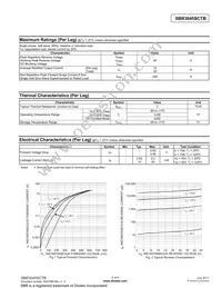 SBR3045SCTB Datasheet Page 2