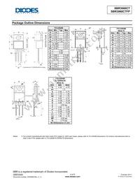 SBR3060CTFP Datasheet Page 4
