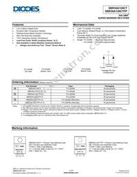 SBR30A120CT Datasheet Cover
