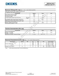 SBR30A120CT Datasheet Page 2