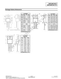 SBR30M100CTFP Datasheet Page 4