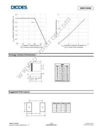 SBR3150SB-13 Datasheet Page 3
