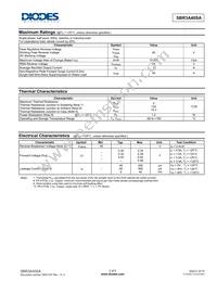SBR3A40SA-13 Datasheet Page 2