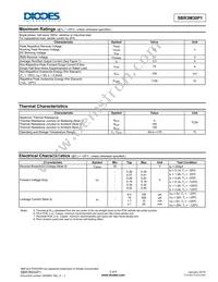 SBR3M30P1-7 Datasheet Page 2