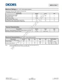 SBR3U100LP-7 Datasheet Page 2