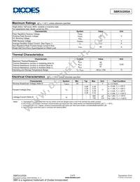 SBR3U20SA-13 Datasheet Page 2