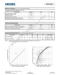 SBR3U60SA-13 Datasheet Page 2