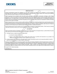 SBR4060CTFP Datasheet Page 5