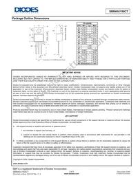 SBR40U150CT Datasheet Page 3