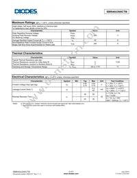 SBR40U200CTB Datasheet Page 2