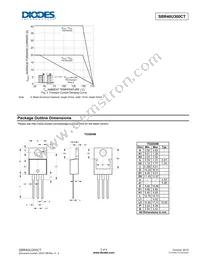 SBR40U300CT Datasheet Page 3