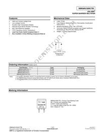 SBR40U300CTB Datasheet Cover