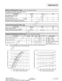 SBR40U300CTB Datasheet Page 2