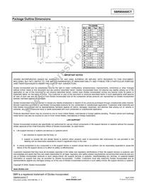 SBR60A60CT Datasheet Page 3