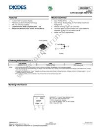 SBR660CTL-13 Datasheet Cover