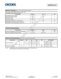 SBRT05U10LP-7B Datasheet Page 2