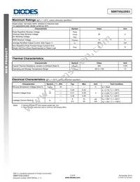 SBRT05U20S3-7 Datasheet Page 2